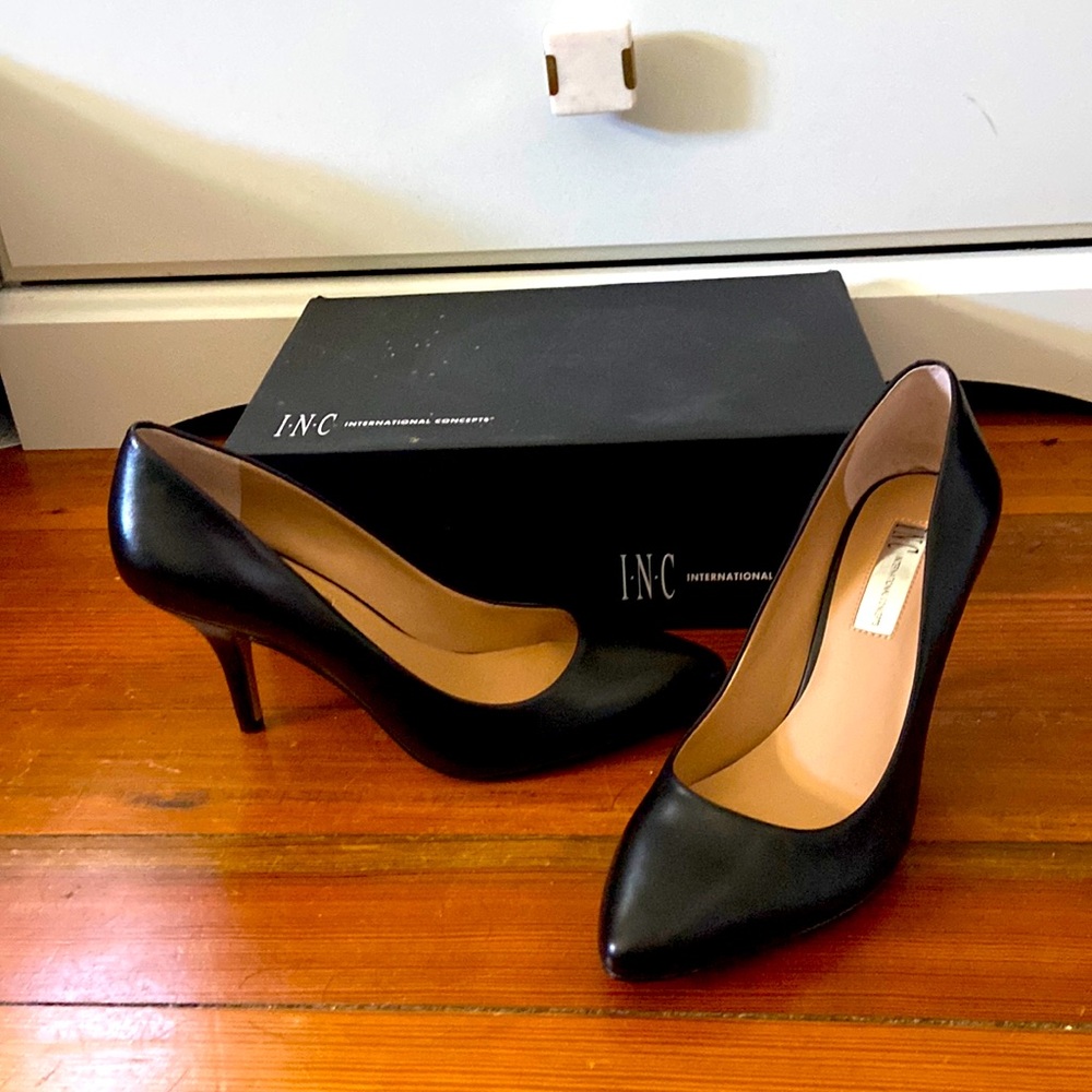 Black heels